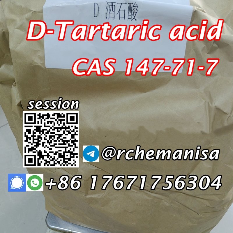 D-Tartaric acid, cas 147-71-7, C4H6O6, 