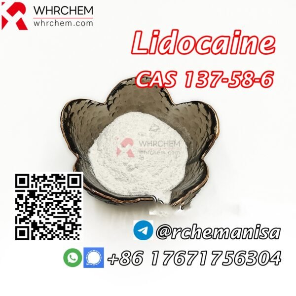 lidocaine, cas 137-58-6, Ligoncaine, Maricaine, Xylocaine, lignocaine