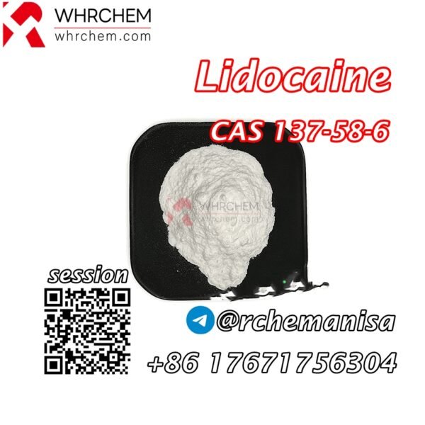 lidocaine, cas 137-58-6, Ligoncaine, Maricaine, Xylocaine, lignocaine