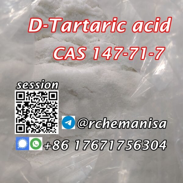 D-Tartaric acid, cas 147-71-7, C4H6O6,