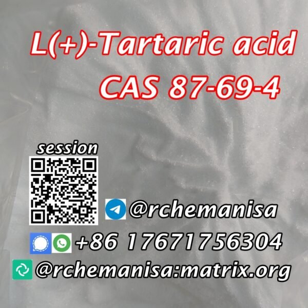 L(+)-Tartaric acid, cas 87-69-4, C4H6O6