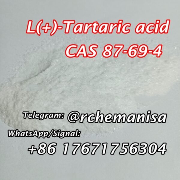 L(+)-Tartaric acid, cas 87-69-4, C4H6O6