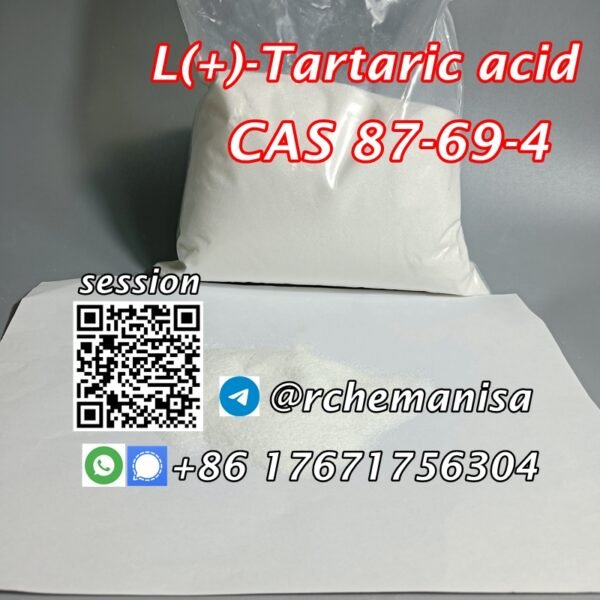 L(+)-Tartaric acid, cas 87-69-4, C4H6O6